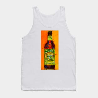 Sierra Nevada Pale Ale Beer Art Print from original Watercolor - Man Cave - College Dorm -Bar Art Tank Top